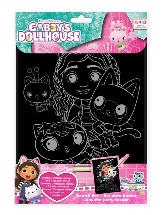 Zestaw Zdrapywanka Koci Domek Gabi Gabby S Dollhouse Enanoshop